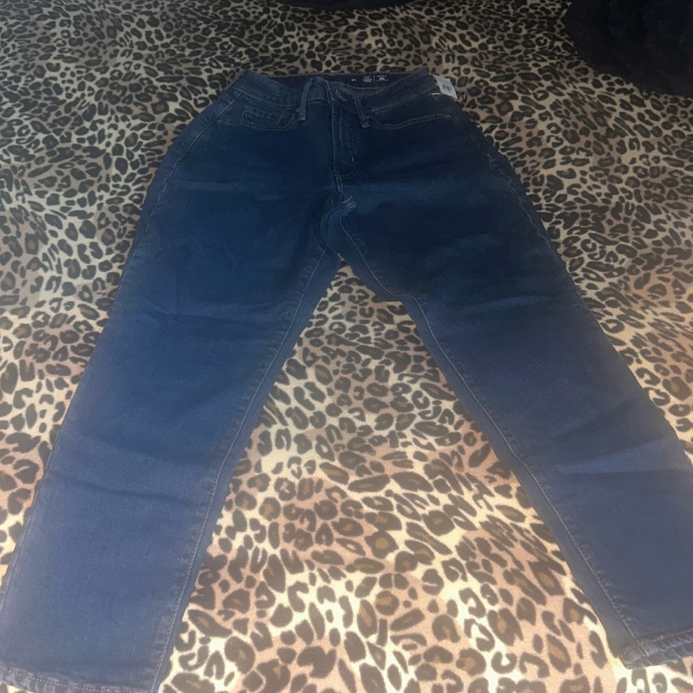 Highrise OG straight jeans.